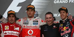 Foto zur News: Suzuka: Button besiegt den neuen Weltmeister!