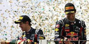 Foto zur News: Vettel im Pech: Webber gewinnt das Saisonfinale