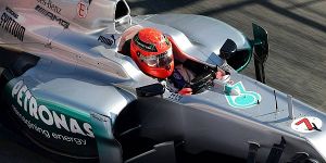 Foto zur News: Schumacher: &quot;Gutes Gefühl&quot; trotz Rückstand auf Red Bull