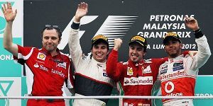 Foto zur News: Malaysia: Alonso verhindert Sensation durch Perez