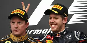 Foto zur News: Bahrain: Vettel siegt vor Lotus-Duo