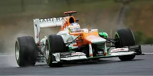 Foto zur News: Force India: Erfolgreicher Testtag