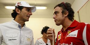 Foto zur News: De la Rosa: &quot;Beim Tennis wäre Alonso besser als Federer&quot;