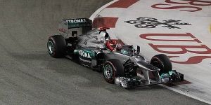 Foto zur News: Schumacher: &quot;Habe nicht zu spät gebremst&quot;