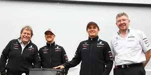 Foto zur News: Mercedes dankt Schumacher: &quot;Rekorde sprechen für sich&quot;