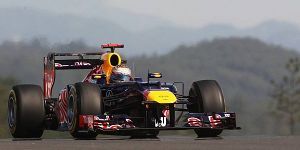 Foto zur News: Bestzeit für Vettel: Red Bull gibt das Tempo vor