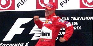 Foto zur News: Als Schumacher &quot;vollkommenes Glück&quot; empfand