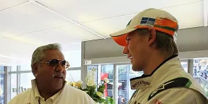 Foto zur News: Mallya dankt Hülkenberg: &quot;War eine Freude&quot;