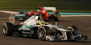 Foto zur News: Mercedes: Mit 2013er-Teilen etwas nach vorn