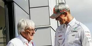 Foto zur News: Ecclestone: Schumachers Comeback war ein Fehler