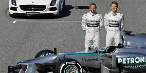 Foto zur News: Mercedes-Piloten heiß auf den neuen Silberpfeil