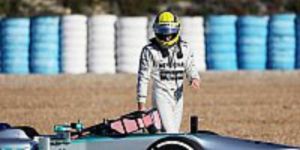 Foto zur News: Testauftakt in Jerez: Defekte bei Mercedes-Teams