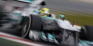 Foto zur News: Barcelona: Rosberg vor drei Champions