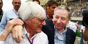 Foto zur News: Todt und Ecclestone: Schulterschluss für Bahrain