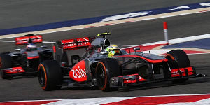 Foto zur News: McLaren: Perez etwas zu hart zu Button