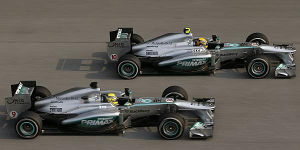 Foto zur News: Das Mercedes-Teamduell: &quot;Nico muss den Spieß umdrehen&quot;