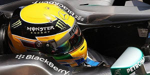 Foto zur News: Hamilton von Problemen bei Mercedes genervt