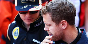 Foto zur News: Vettel über Räikkönen: &quot;Komme gut mit ihm klar&quot;