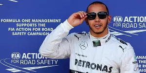 Foto zur News: Mercedes: Pole für Hamilton - Patzer bei Rosberg