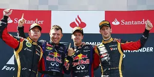 Foto zur News: Erster Heimsieg: Vettel fightet Räikkönen nieder