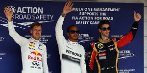 Foto zur News: Hamilton überrascht sich selbst: Pole-Position in Ungarn