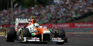 Foto zur News: Force India: Nur Sutil von Setup-Problemen verschont