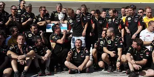 Foto zur News: Lotus: Räikkönen top - Grosjean turbulent