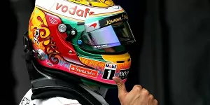 Foto zur News: Helmdesign: Hamilton will nicht wie Vettel enden