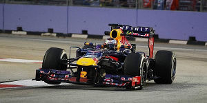 Foto zur News: Eine Klasse für sich: Vettel dominiert in Singapur