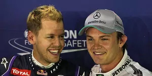 Foto zur News: Singapur: Rosberg lässt Polesetter Vettel zittern