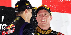 Foto zur News: Lotus: Räikkönen stürmt nach vorn - Grosjean geht Luft aus