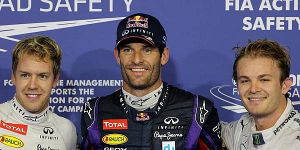 Foto zur News: Überraschung in Abu Dhabi: Webber schlägt Vettel