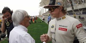 Foto zur News: Ecclestone rät Räikkönen nicht vom Streik ab