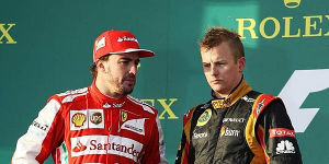 Foto zur News: Alonso trifft auf Räikkönen: Friede, Freude, Ferrarikuchen?