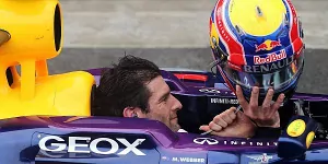 Foto zur News: Webber mit Tränen: Es war nur der Wind...