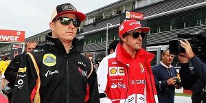 Foto zur News: Alonso: Kann sicher einiges von Räikkönen lernen