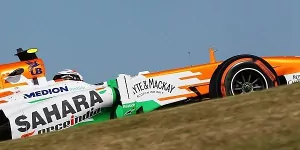 Foto zur News: Force India mit eigenwilligem Höcker?