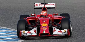 Foto zur News: &quot;Mad-Nose-Day&quot; in Jerez: Räikkönen fährt Bestzeit