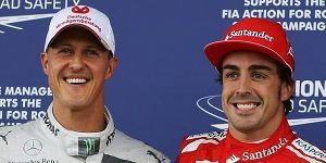 Foto zur News: Alonso zu Schumacher: &quot;Hoffe jeden Tag auf gute Nachrichten&quot;