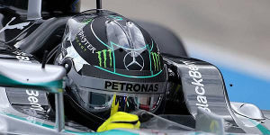 Foto zur News: Aus gelb mach schwarz: Rosberg erklärt neues Helmdesign