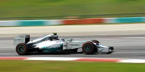 Foto zur News: Knappe Abstände: Rosberg-Bestzeit in Malaysia