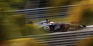 Foto zur News: McLaren: Die Hitze kam, der Grip ging