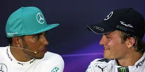 Foto zur News: Rosberg und Hamilton im Duell der Freunde