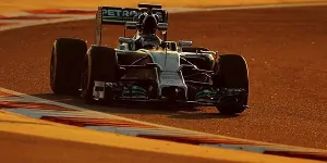 Foto zur News: Testauftakt in Bahrain: Nur Hülkenberg kommt Rosberg nahe