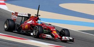 Foto zur News: Defektes Chassis: Bahrain-Test für Ferrari gelaufen