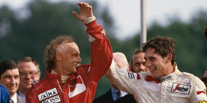 Foto zur News: Lauda über Senna: Zwischen Gott und Streitsucht