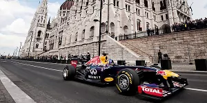 Foto zur News: Red Bull rief nach Budapest - Hunderttausende kamen