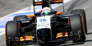 Foto zur News: Force India: Juncadella testet nach Crash fleißig weiter