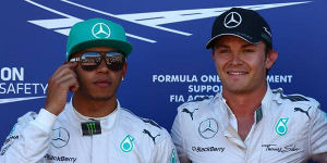 Foto zur News: Rosberg #AND# Hamilton: Schluss mit Friede, Freude,