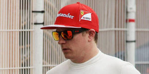 Foto zur News: Gebrauchter Tag: Räikkönen wettert gegen Rennkommissare